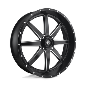 Fuel UTV D538 MAVERICK 4X137 26X7 +13 MATTE BLACK MILLED