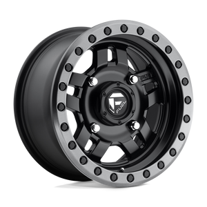Fuel UTV D557 ANZA 4X110 15X7 +13 MATTE BLACK GUN METAL RING
