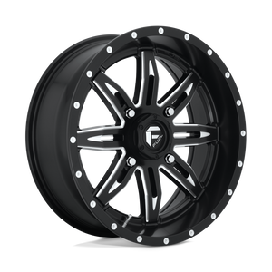 Fuel UTV D567 LETHAL 4X137 18X7 +13 MATTE BLACK MILLED