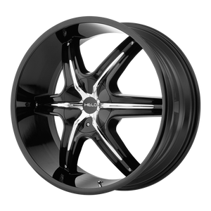 Helo HE891 6X135/6X139.7 22X9 +35 GLOSS BLACK