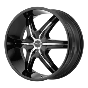 Helo HE891 BLANK 24X9 +35 GLOSS BLACK