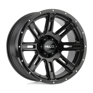 Helo HE900 8X165.1 17X9 -12 GLOSS BLACK