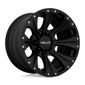 Helo HE901 8X170 17X9 -12 SATIN BLACK