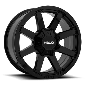 Helo HE909 8X180 20X9 +0 GLOSS BLACK