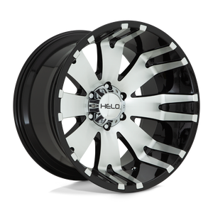 Helo HE917 5X127 20X12 -44 GLOSS BLACK MACHINED