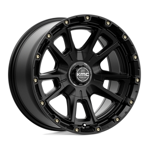 KMC KM100 SYNC 5X127/5X139.7 20X9 +18 SATIN BLACK