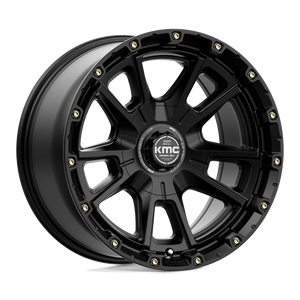 KMC KM100 SYNC 6X120/6X139.7 20X9 +0 SATIN BLACK