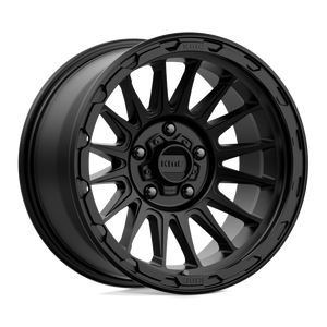 KMC KM542 IMPACT 5X127 17X9 -12 SATIN BLACK