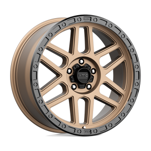 KMC KM544 MESA 5X127 20X9 +18 MATTE BRONZE WITH BLACK LIP