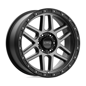 KMC KM544 MESA 6X135 17X8.5 +0 SATIN BLACK WITH GRAY TINT