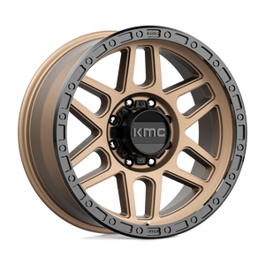 KMC KM544 MESA 8X170 17X9 -12 MATTE BRONZE WITH BLACK LIP