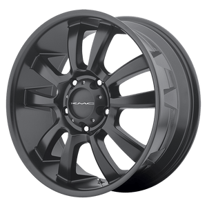 KMC KM673 SKITCH 6X120 18X8 +15 SATIN BLACK