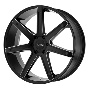 KMC KM700 REVERT 5X139.7 20X9 +15 SATIN BLACK MILLED