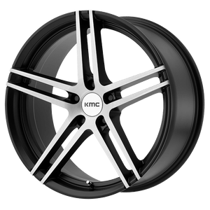 KMC KM703 MONOPHONIC 5X112 20X9 +38 SATIN BLACK BRUSHED