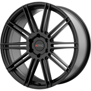 KMC KM707 CHANNEL 6X135 22X9.5 +30 SATIN BLACK