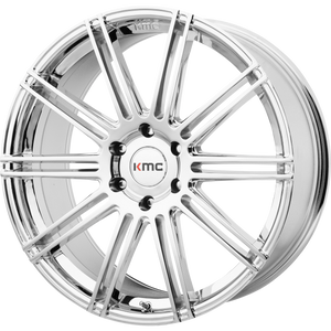 KMC KM707 CHANNEL 6X139.7 20X9 +30 CHROME