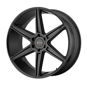 KMC KM712 PRISM TRUCK 6X139.7 22X9.5 +30 SATIN BLACK