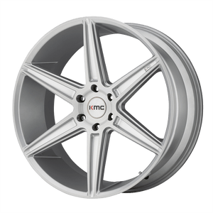 KMC KM712 PRISM TRUCK 6X135 24X10 +30 BRUSHED SILVER