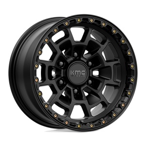 KMC KM718 SUMMIT 6X139.7 16X8 +0 SATIN BLACK