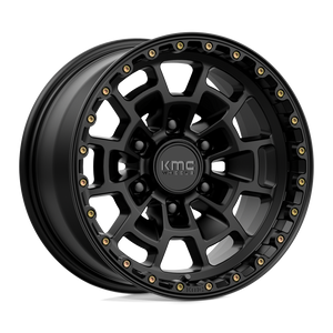 KMC KM718 SUMMIT 6X139.7 17X8.5 +0 SATIN BLACK