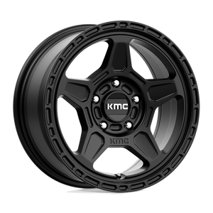 KMC KM721 ALPINE 5X114.3 15X7 +15 SATIN BLACK