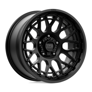 KMC KM722 TECHNIC 5X127 18X9 +18 SATIN BLACK