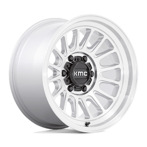 KMC KM724 IMPACT OL 6X120 17X8.5 +0 SILVER MACHINED