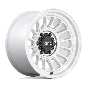 KMC KM724 IMPACT OL 5X127 17X9 -12 SILVER MACHINED
