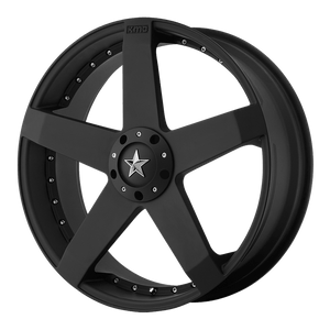 KMC KM775 ROCKSTAR CAR 5X112/5X114.3 22X8.5 +42 MATTE BLACK