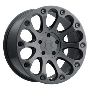 Level 8 IMPACT 6X120 18X9 +9 MATTE BLACK