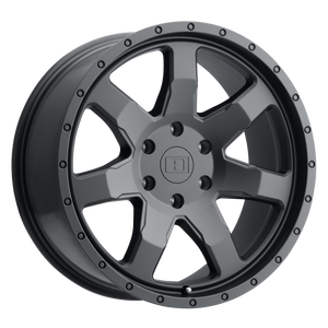 Level 8 SLAM 6X139.7 18X9 +9 MATTE BLACK