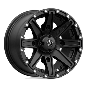 MSA Offroad Wheels M33 CLUTCH 4X156 12X7 +10 SATIN BLACK