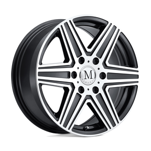 Mandrus ATLAS 5X112 19X8.5 +32 GUNMETAL W/ MIRROR CUT FACE & LIP