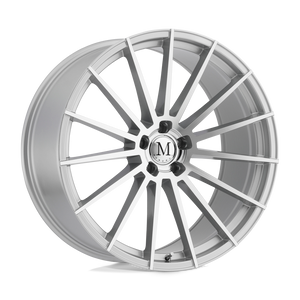 Mandrus STIRLING 5X112 19X9.5 +35 SILVER W/ MIRROR CUT FACE