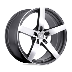 Mandrus ARROW 5X112 20X10 +45 GUNMETAL W/ MIRROR CUT FACE
