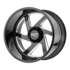 Moto Metal MO400 6X139.7 22X14 -76 GLOSS BLACK MILLED