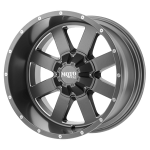 Moto Metal MO962 8X165.1 22X10 -18 SATIN GRAY MILLED