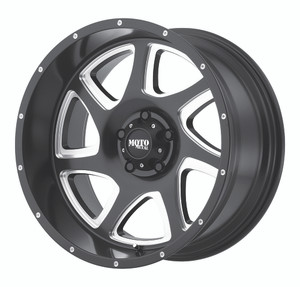Moto Metal MO976 5X150 20X9 +0 SATIN BLACK MILLED