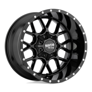 Moto Metal MO986 SIEGE 6X135/6X139.7 20X12 -44 GLOSS BLACK