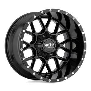 Moto Metal MO986 SIEGE 8X180 20X9 +0 GLOSS BLACK