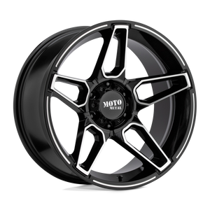 Moto Metal MO994 FANG 8X180 20X10 -18 GLOSS BLACK MACHINED
