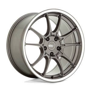 Motegi MR152 SS5 5X108 17X8 +45 GUNMETAL WITH MACHINED LIP