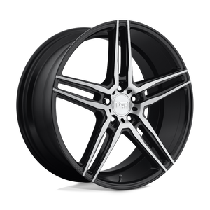 Niche 1PC M169 TURIN 5X100 18X8 +40 MATTE BLACK MACHINED