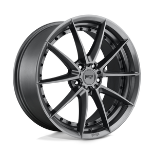 Niche 1PC M197 SECTOR 5X112 20X10.5 +40 GLOSS ANTHRACITE