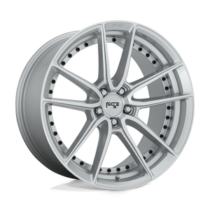 Niche 1PC M221 DFS 5X120 20X9 +35 GLOSS SILVER MACHINED
