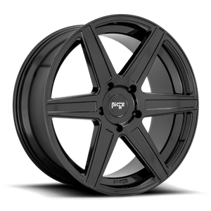 Niche 1PC M237 CARINA 5X139.7 24X10 +25 GLOSS BLACK