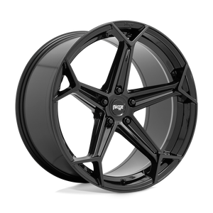 Niche 1PC N258 ARROW 5X120 20X10.5 +35 GLOSS BLACK