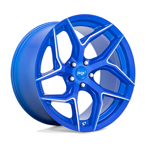 Niche 1PC M268 TORSION 5X112 20X10.5 +40 ANODIZED BLUE MILLED
