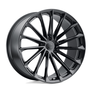 OHM PROTON 5X105 17X6.5 +45 GLOSS BLACK