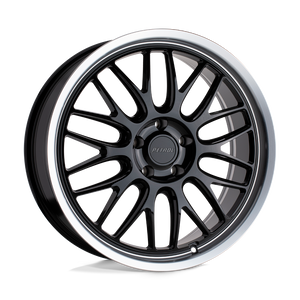 Petrol P4C 5X112 16X7 +40 GLOSS BLACK W/ MACHINED CUT LIP